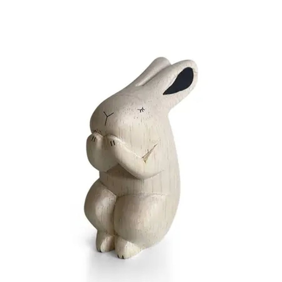 Whimsy Miya Company Rabbits | T-Lab Wooden Animal - Rabbit
