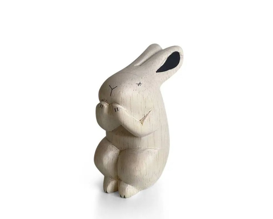 Whimsy Miya Company Rabbits | T-Lab Wooden Animal - Rabbit