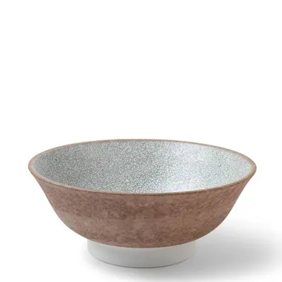 Tabletop Miya Company Ramen Bowls | Hiware Gray 8.25" Ramen Bowl