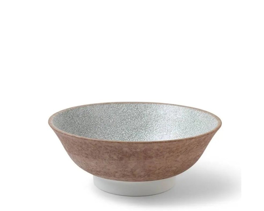 Tabletop Miya Company Ramen Bowls | Hiware Gray 8.25" Ramen Bowl
