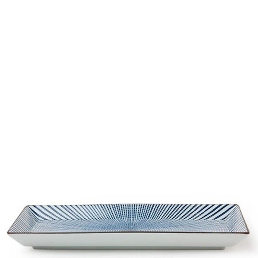 Tabletop Miya Company Medium Plates | Sendan Tokusa 9.25" X 4.5" Plate