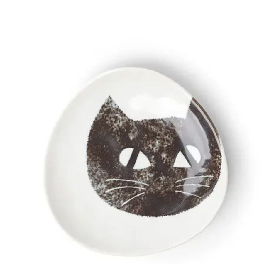 Whimsy Miya Company Cats | Black Cat 5-1/2" Plate