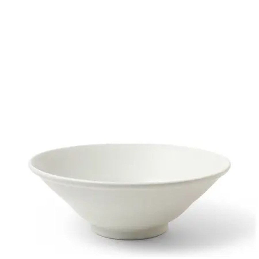 Tabletop Miya Company Ramen Bowls | White Sky 7.75" Noodle Bowl