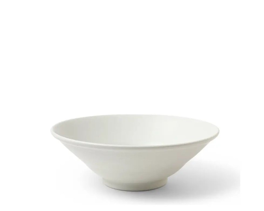 Tabletop Miya Company Ramen Bowls | White Sky 7.75" Noodle Bowl