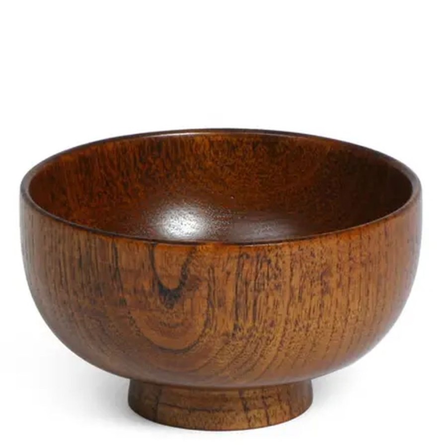 Kitchen Miya Company Other | Wooden 4.5" Soup Bowl