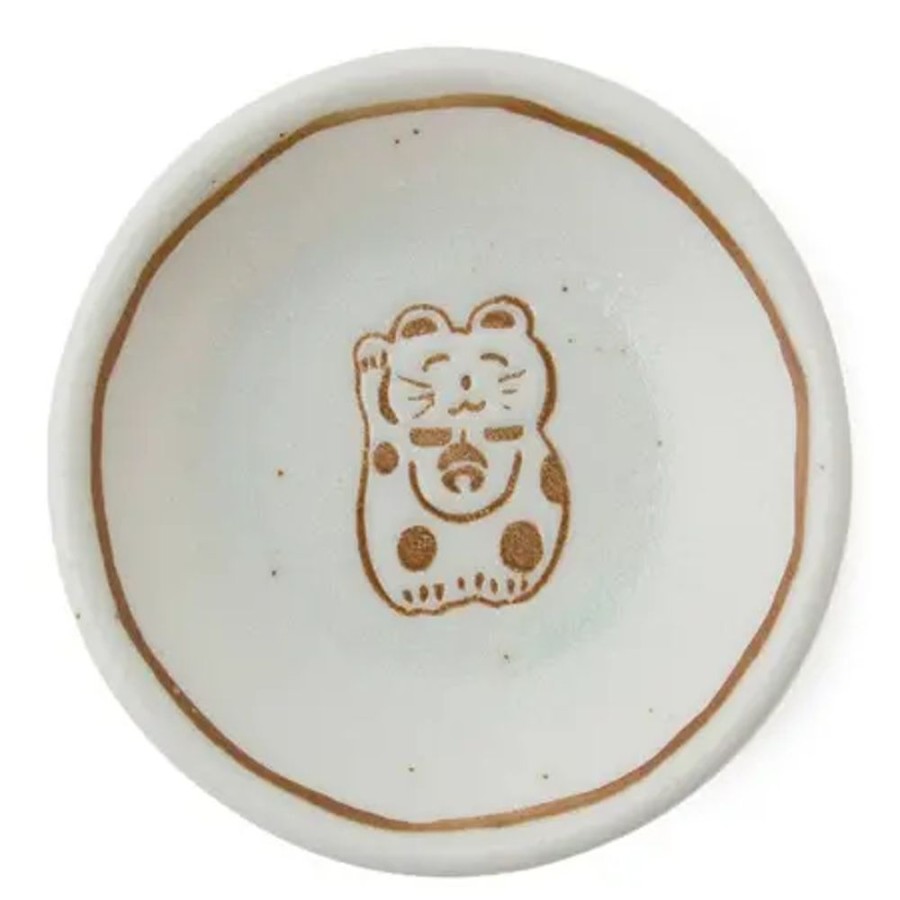 Whimsy Miya Company Bowls | Fortune Cat 3" Sauce Dish