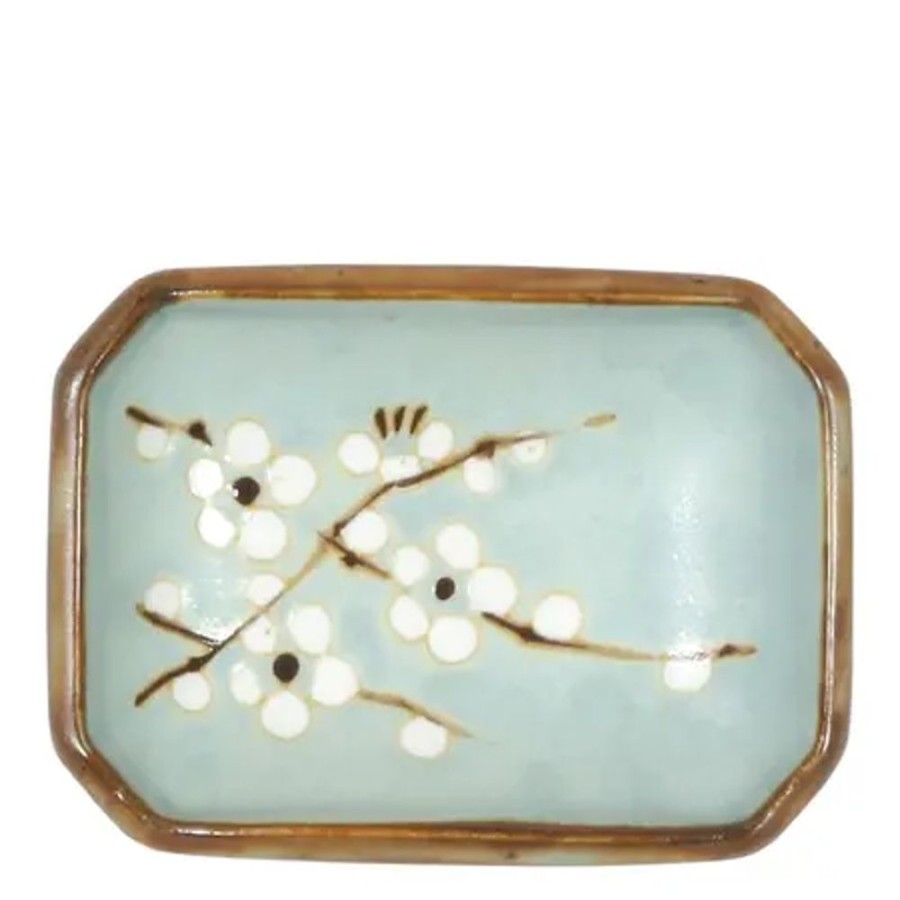 Tabletop Miya Company Sauce Dishes | Spring Blossoms 3.5" X 2.5" Sauce Dish