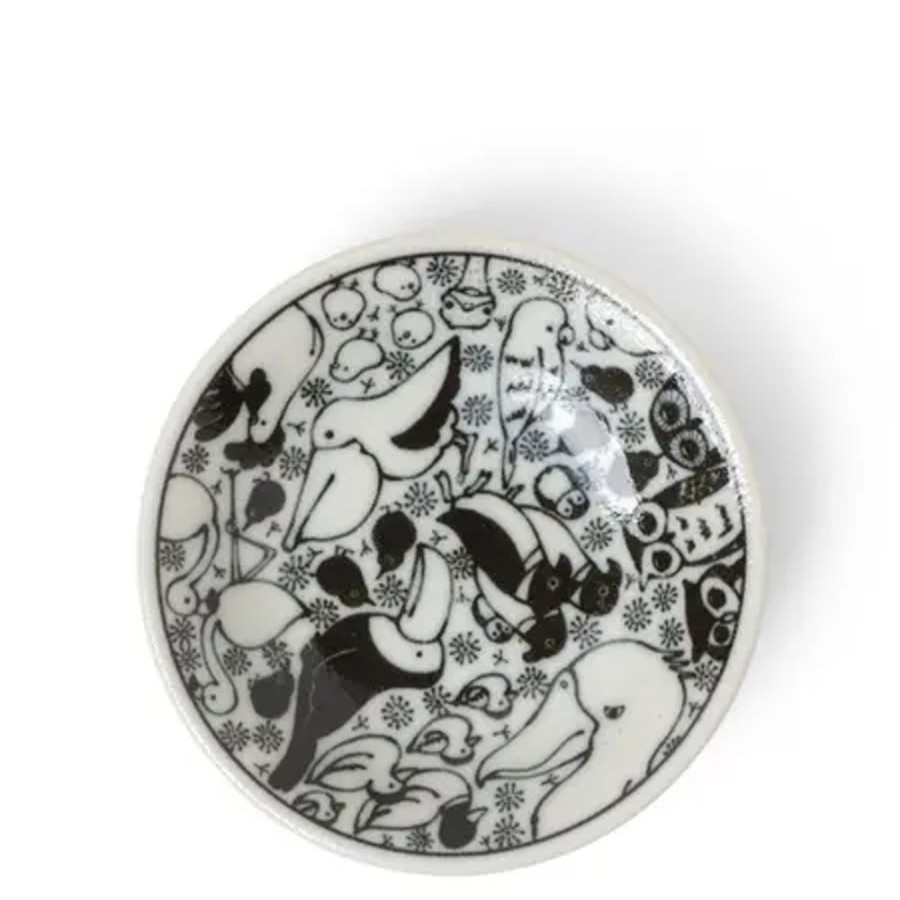 Whimsy Miya Company Other | Sauce Dish 4" Happy Birds