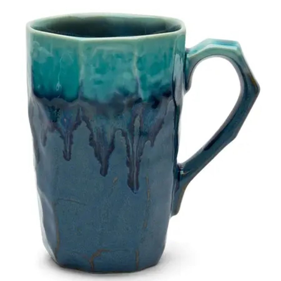 Tabletop Miya Company Mugs | Boulder Tall Mug - Ocean