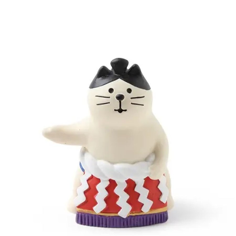 Whimsy Miya Company Cats | Figurine Sumo Cat
