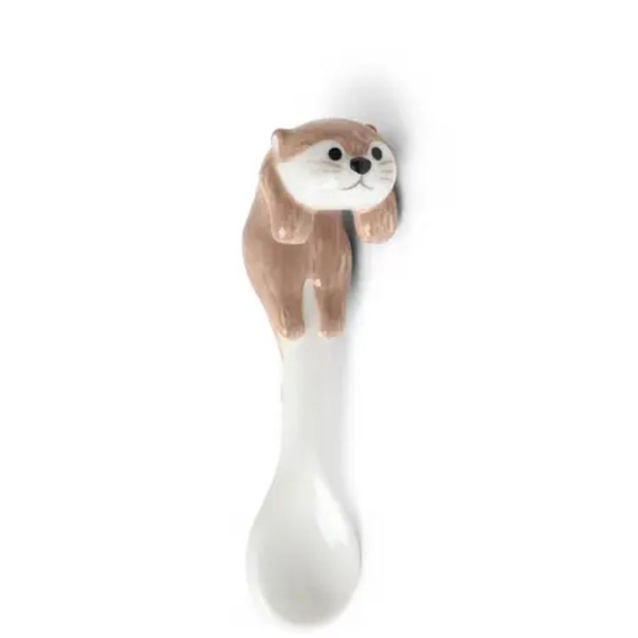 Whimsy Miya Company Other | Hanging Spoon Otter Light Brown