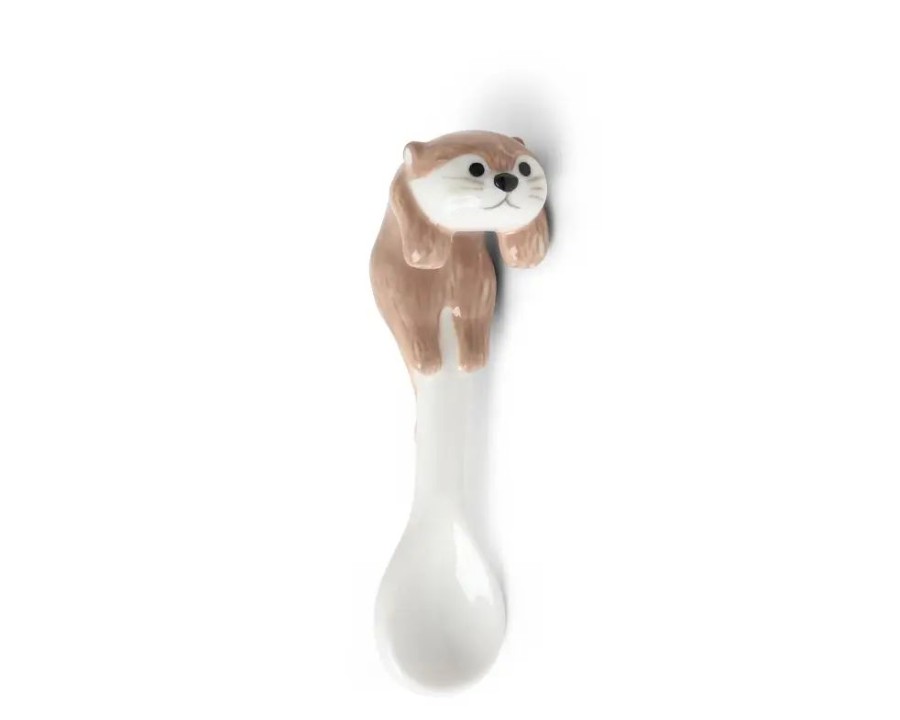 Whimsy Miya Company Other | Hanging Spoon Otter Light Brown