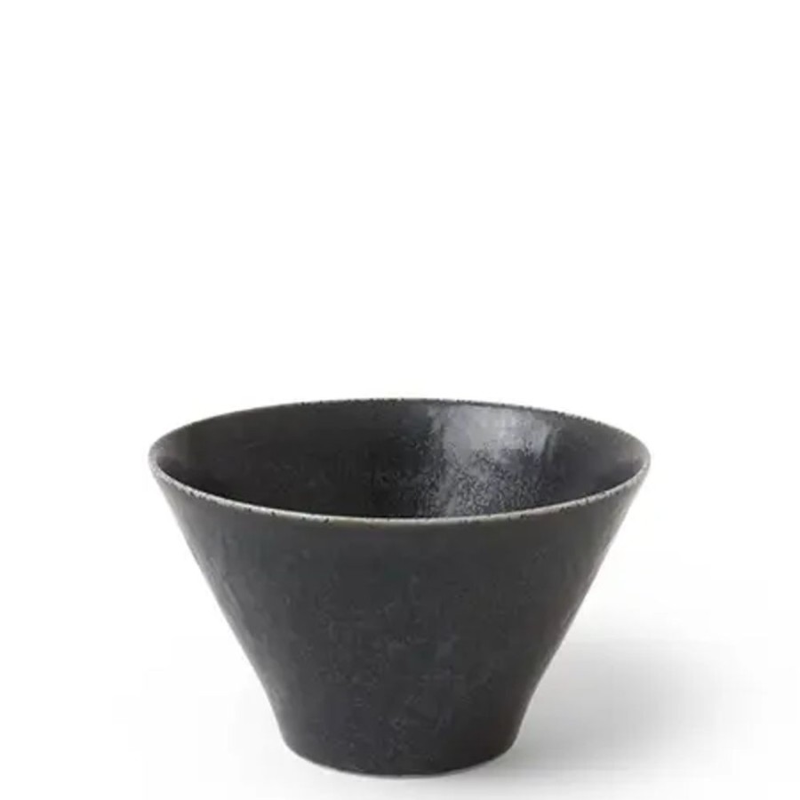 Tabletop Miya Company Rice Bowls | Ishi Black 5" Rice Bowl