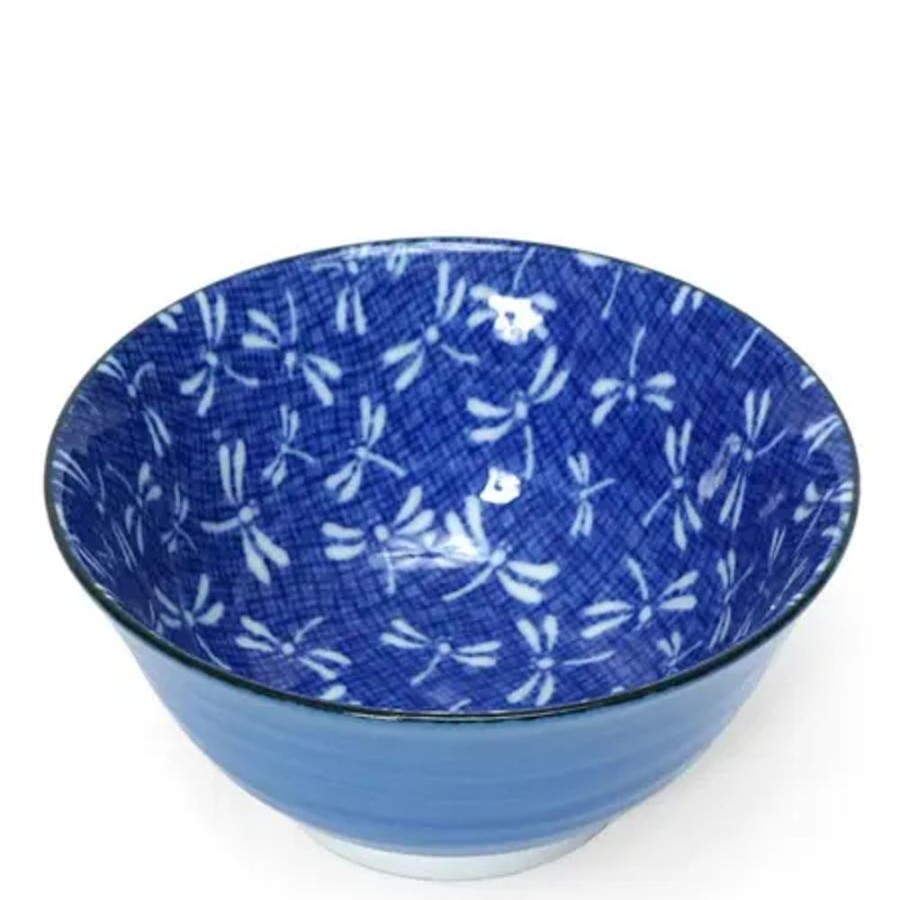 Tabletop Miya Company Medium Bowls | Dragonfly 6" Bowl