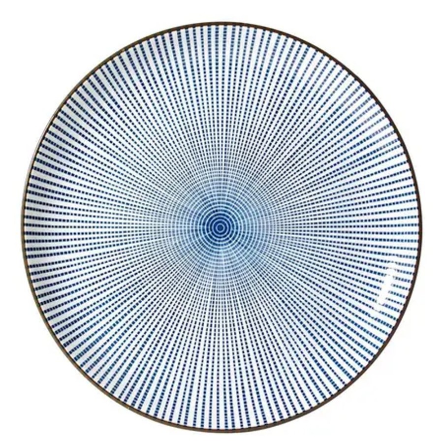 Tabletop Miya Company Large Plates | Sendan Tokusa 10" Plate