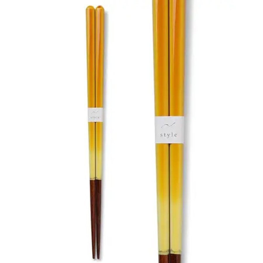 Tabletop Miya Company Chopsticks | Chopsticks Ombre Yellow