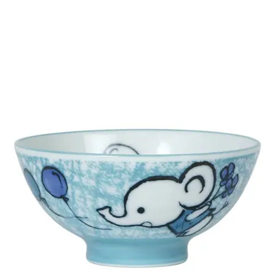 Whimsy Miya Company Bowls | Elephant 4.5" Rice Bowl