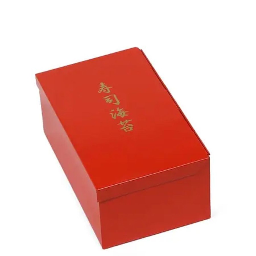 Kitchen Miya Company Sushi Prep | Nori Box Tin - Red