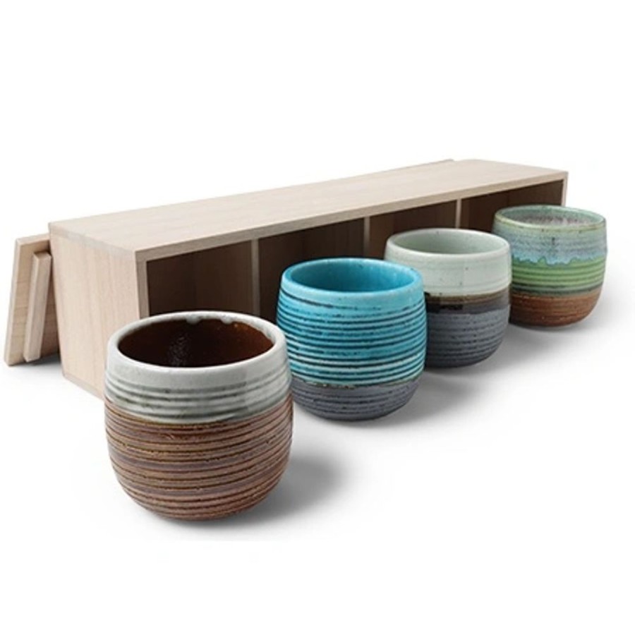 Tabletop Miya Company Cup/Mug Sets | Haruto 8 Oz. Teacup Set