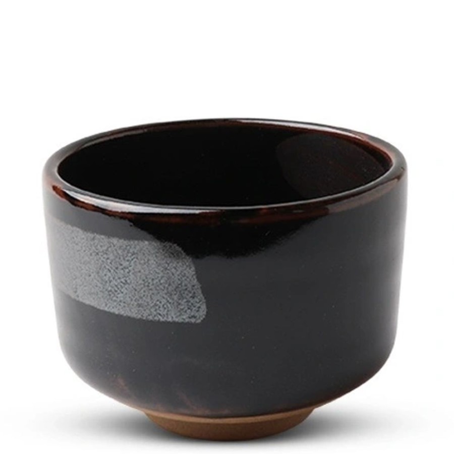 Tabletop Miya Company Teacups | Matcha Bowl 4.25" Black