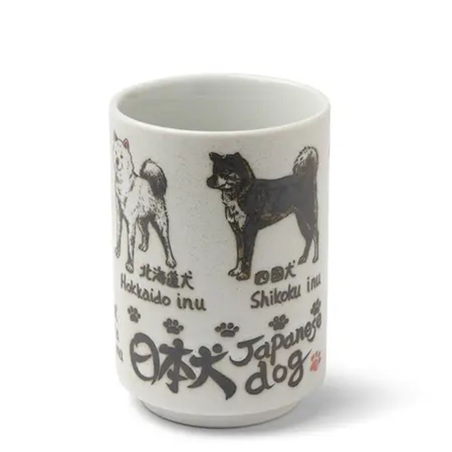 Whimsy Miya Company Cups/Mugs | Teacup Japanese Dogs