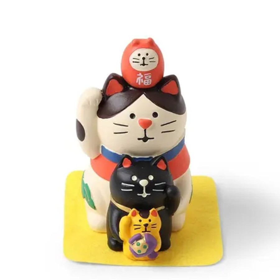 Whimsy Miya Company Figurines | Figurine Fortune Cat Stack