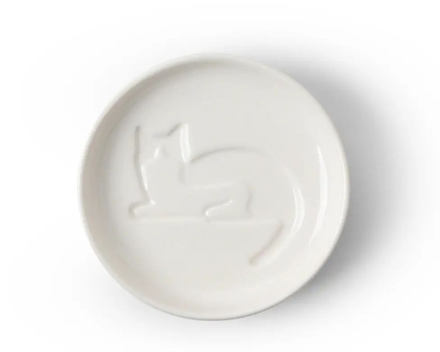 Whimsy Miya Company Other | Sauce Dish Cat Laying Down