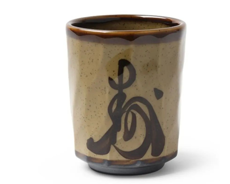 Tabletop Miya Company Teacups | Brown Character 8 Oz. Teacup