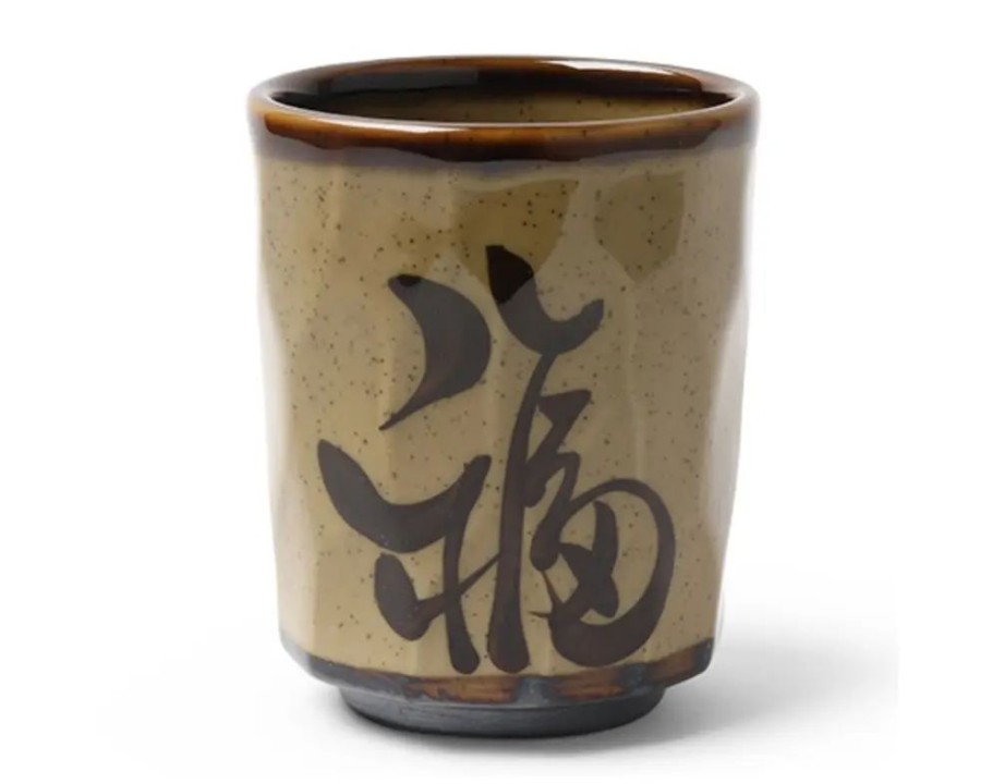 Tabletop Miya Company Teacups | Brown Character 8 Oz. Teacup
