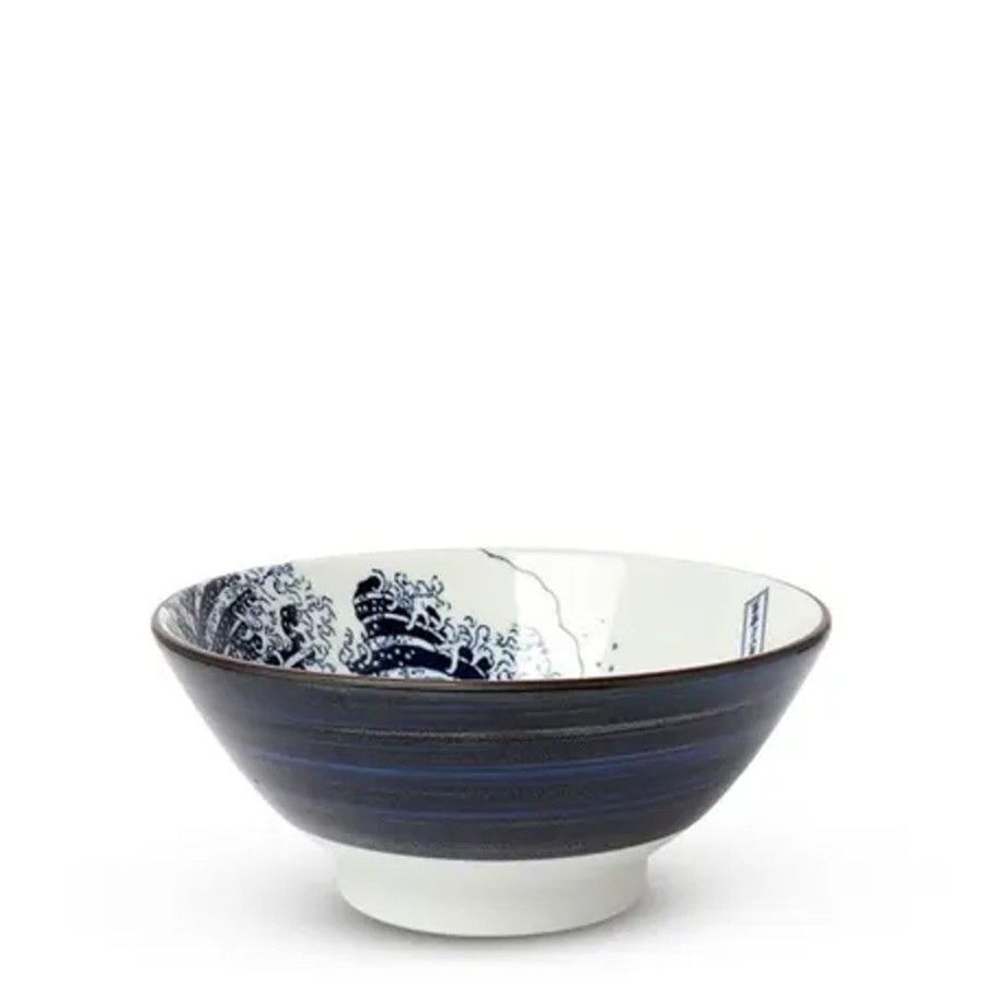 Tabletop Miya Company Medium Bowls | Bowl The Great Wave 6-3/4"