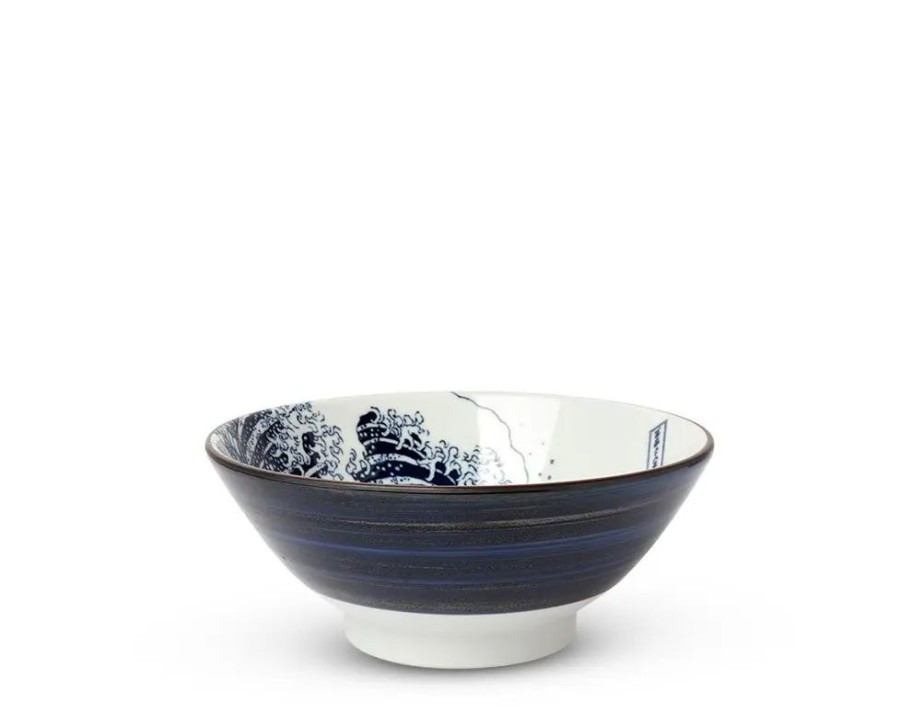 Tabletop Miya Company Medium Bowls | Bowl The Great Wave 6-3/4"