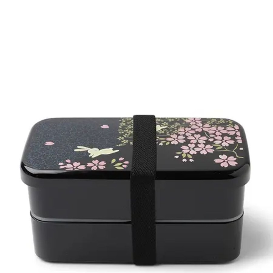 Tabletop Miya Company | Bento Sakura Rabbit Black