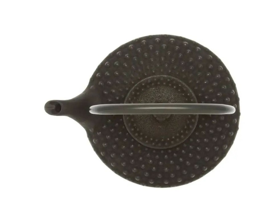 Tabletop Miya Company Teapots - Cast Iron | Cast Iron Teapot Flat Hailstone 0.5L
