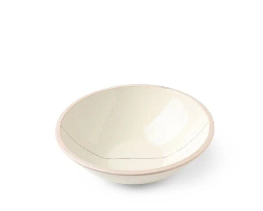 Tabletop Miya Company Shallow Bowls | Shiratama 5.25" Shallow Bowl