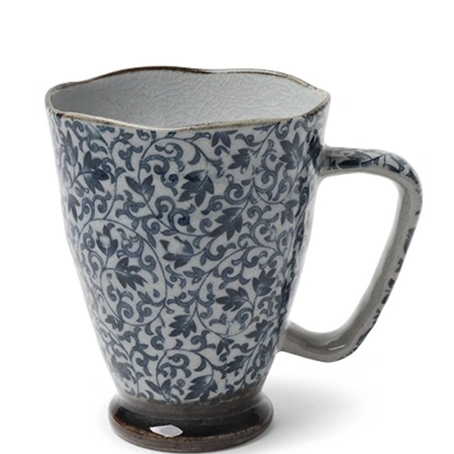 Tabletop Miya Company Mugs | Kyo Karakusa 12 Oz. Mug