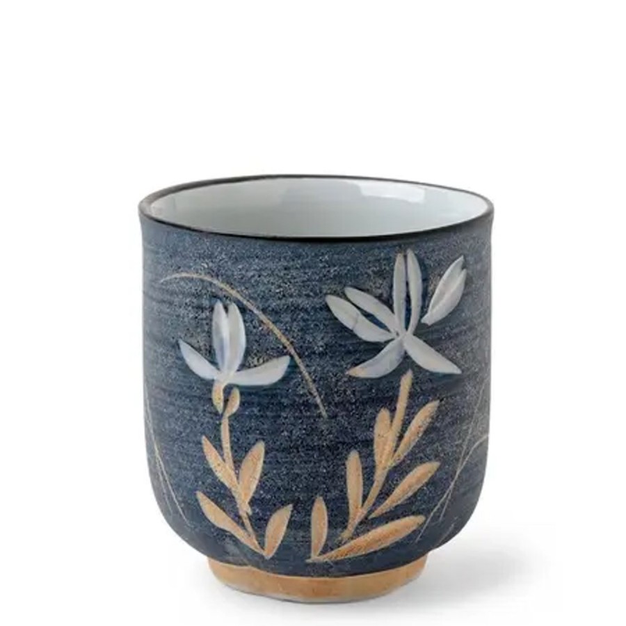 Tabletop Miya Company Teacups | Teacup Carved Bellflower