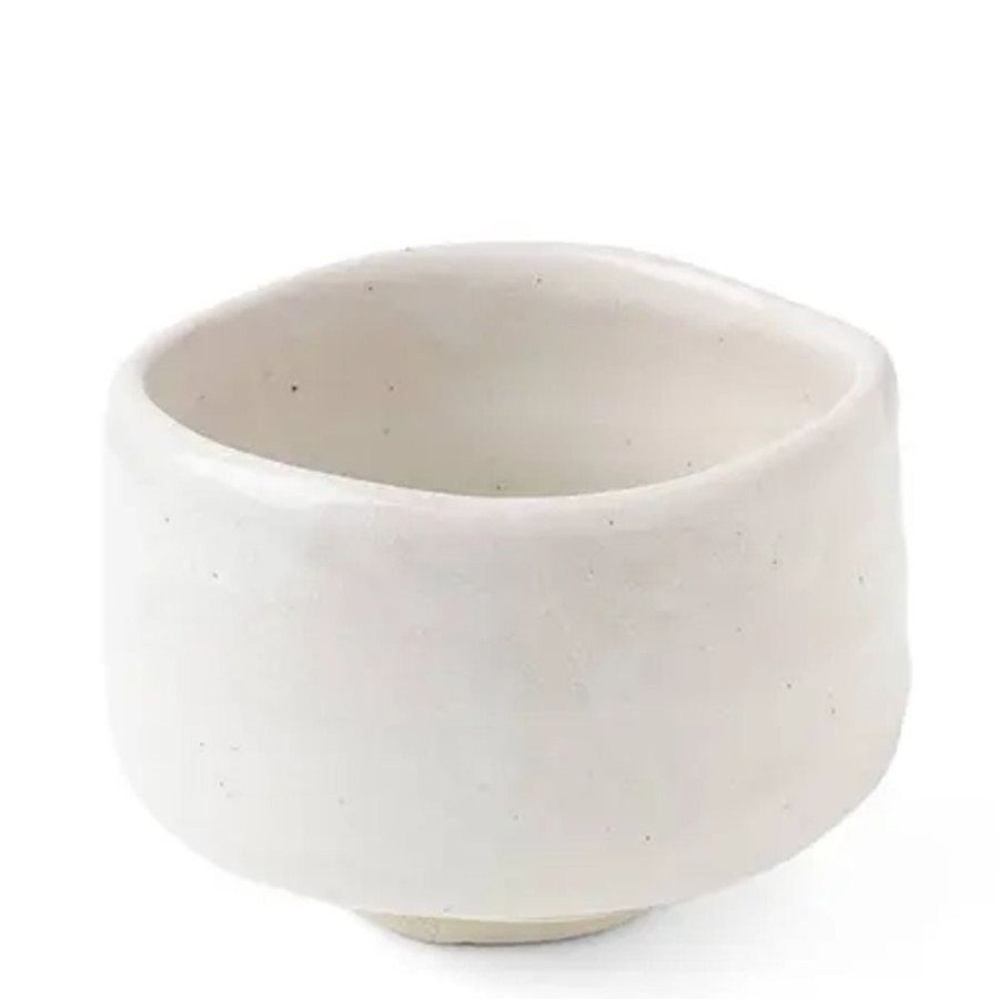 Kitchen Miya Company Specialty Service | Matcha Bowl 4.5" Shiro White