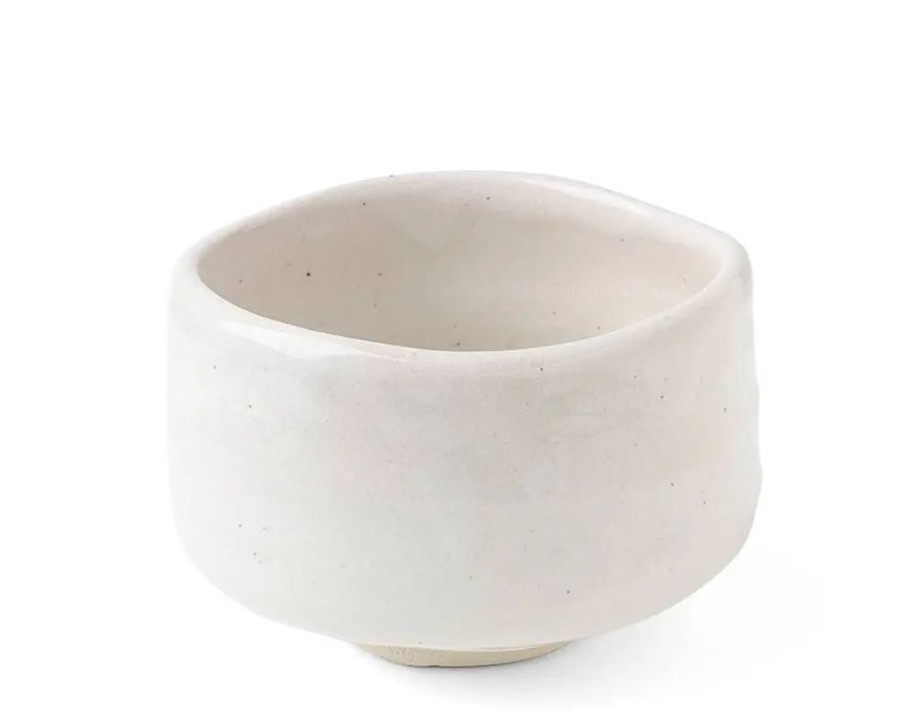 Kitchen Miya Company Specialty Service | Matcha Bowl 4.5" Shiro White