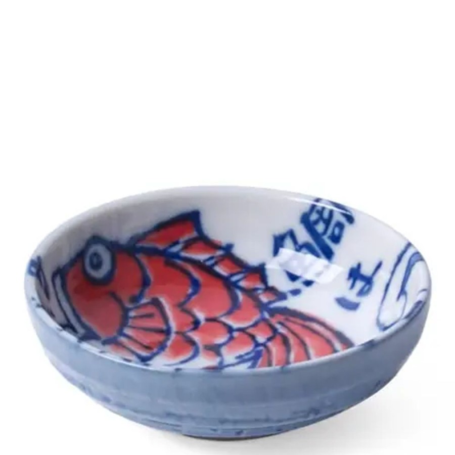 Whimsy Miya Company Bowls | Red Tai 3.75" Sauce Dish