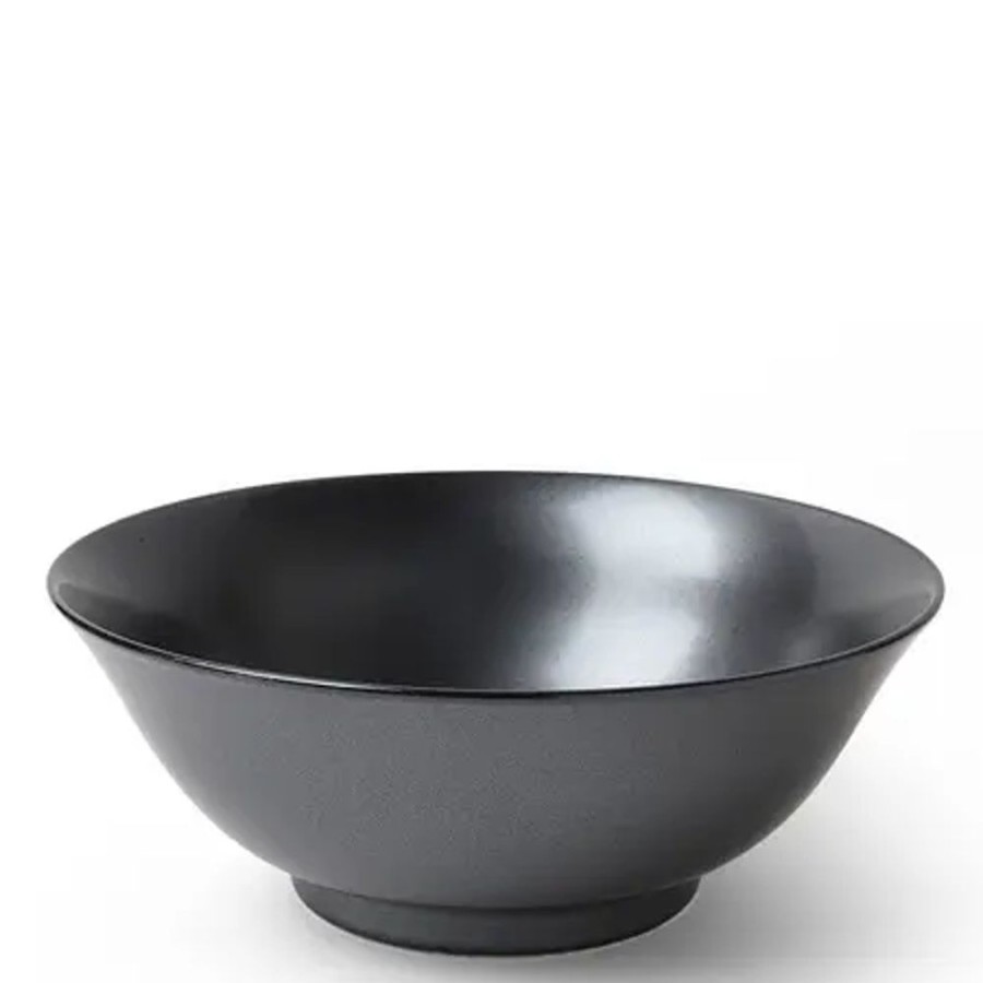 Tabletop Miya Company Ramen Bowls | Iron Glaze 7.75" Noodle Bowl