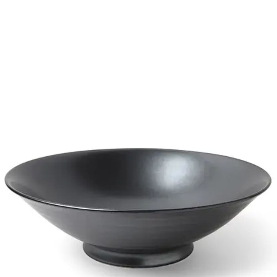 Tabletop Miya Company Serving Bowls & Plates | Iron Glaze 10" Serving Bowl