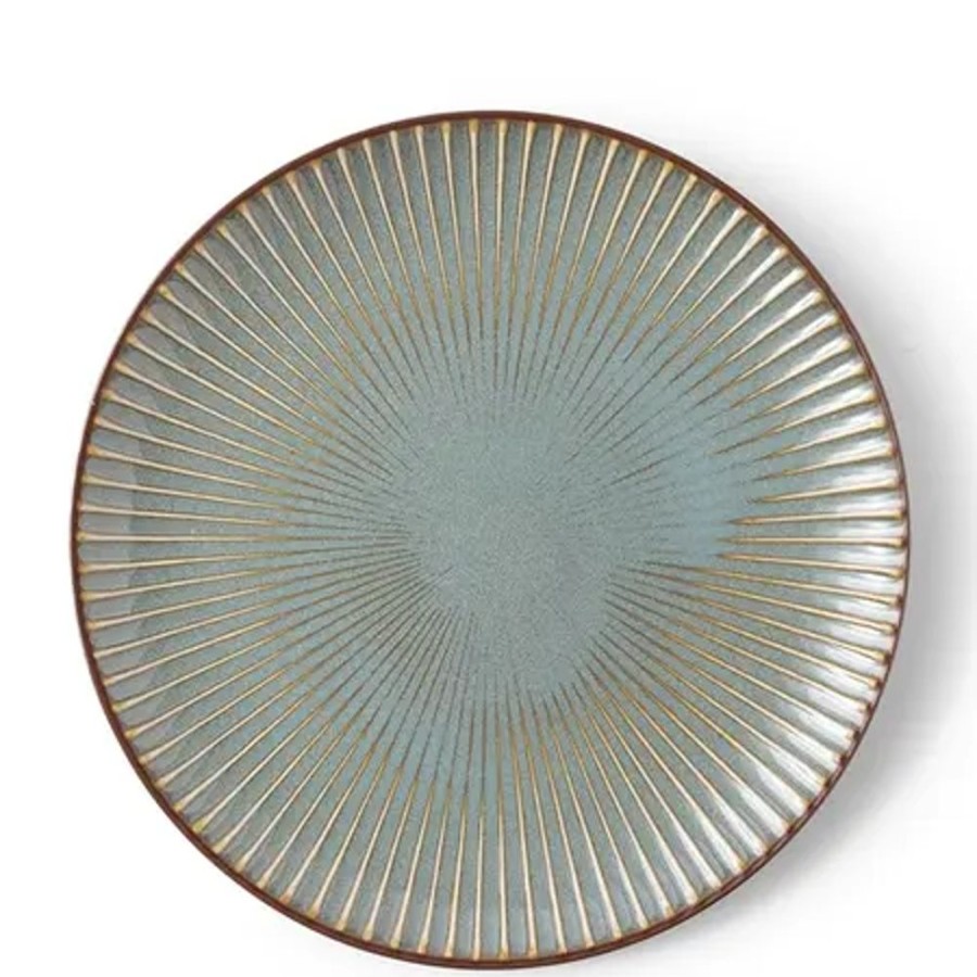 Tabletop Miya Company Medium Plates | Aiya Green 9.25" Plate