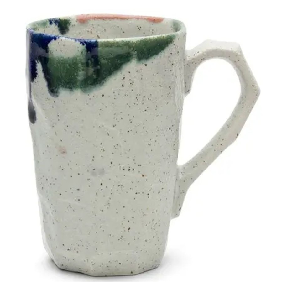 Tabletop Miya Company Mugs | Boulder Tall Mug - White