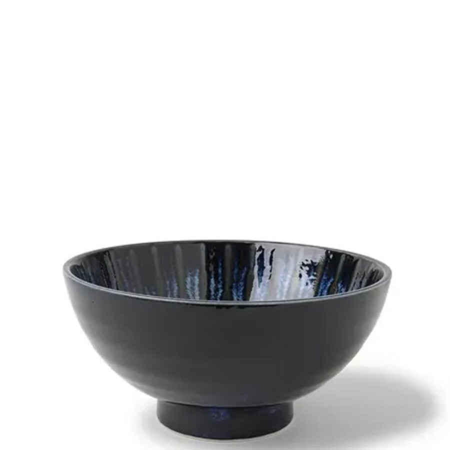 Tabletop Miya Company Medium Bowls | Bowl Focus Lapis Floral 7-3/4"