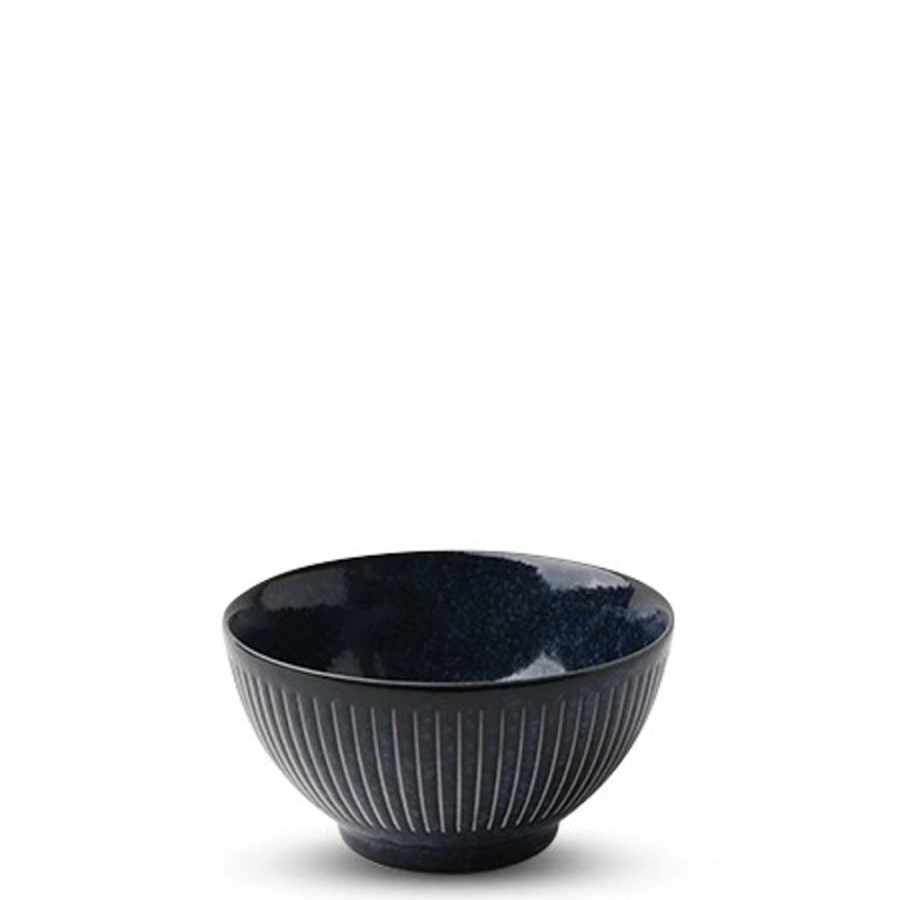 Tabletop Miya Company Rice Bowls | Blue Namako Tokusa Rice Bowl