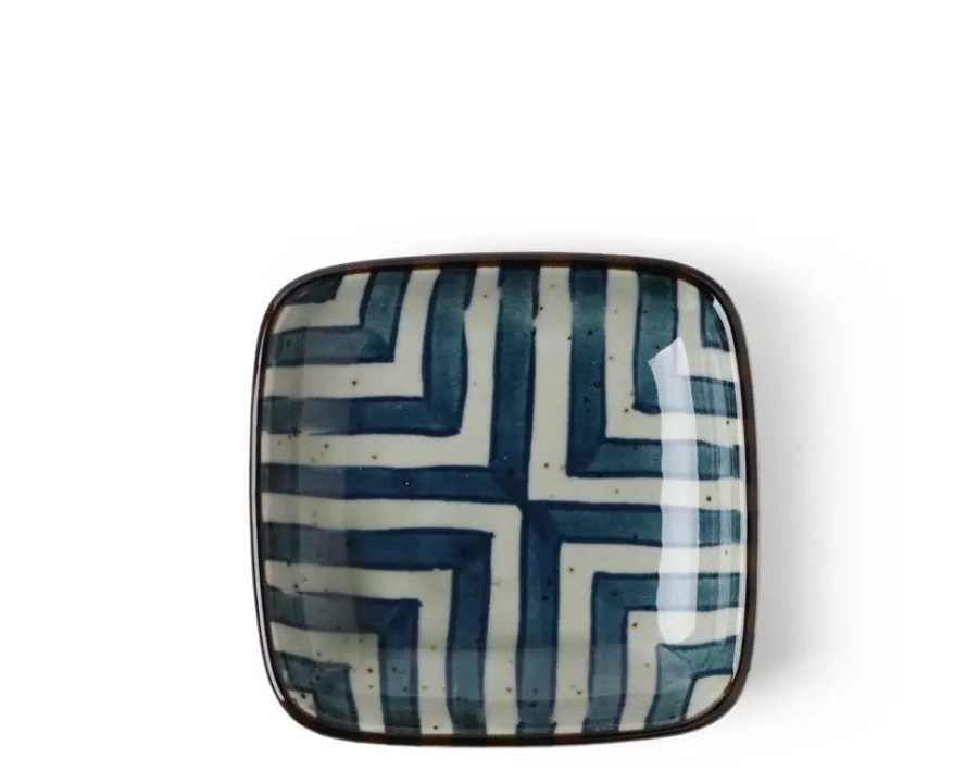 Tabletop Miya Company Sauce Dishes | Sauce Dish 3.5" Chevron