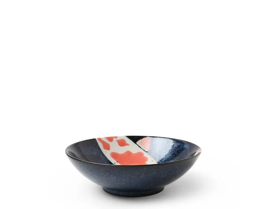 Tabletop Miya Company Shallow Bowls | Namako Koi 5.75" Shallow Bowl