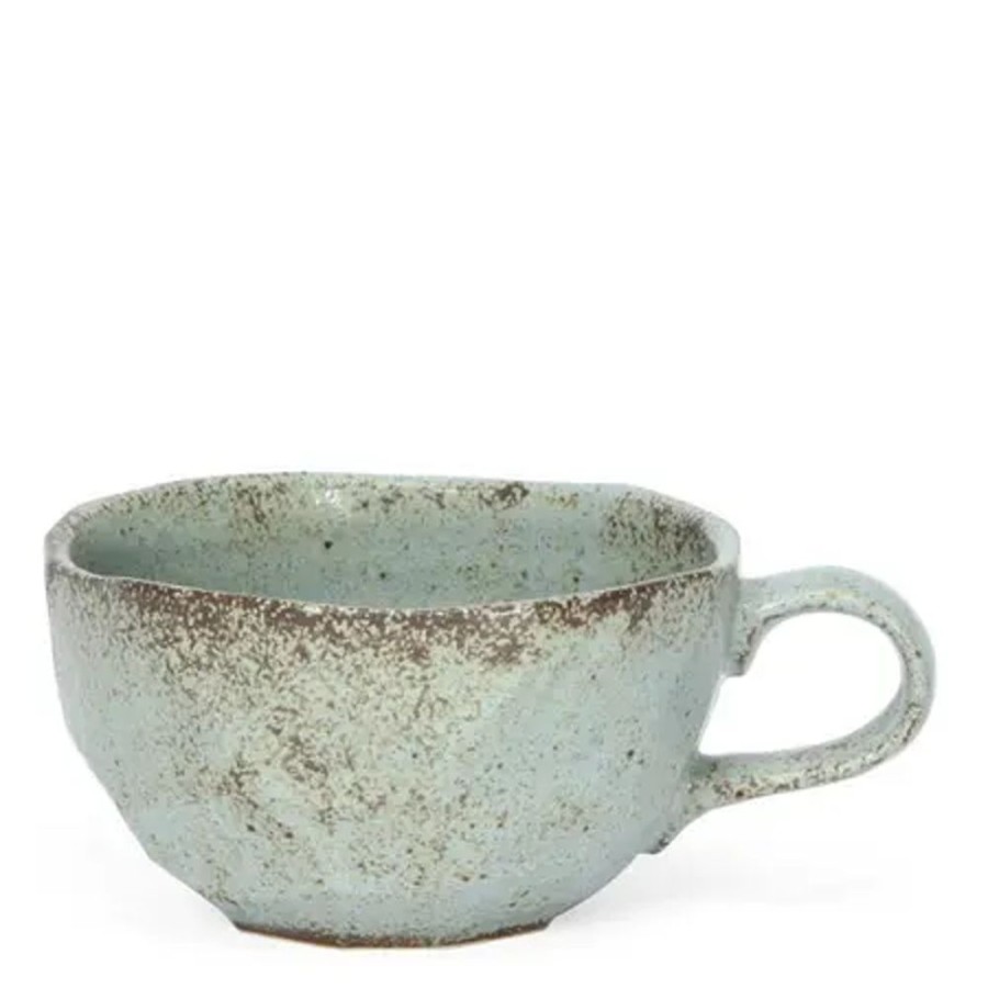 Tabletop Miya Company Mugs | Boulder Latte Mug - Gray