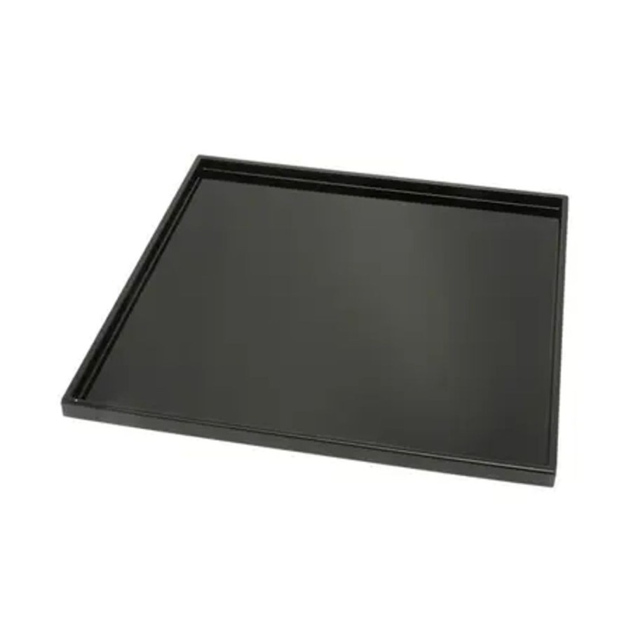 Kitchen Miya Company Trays | Tray Black Square 11-3/4