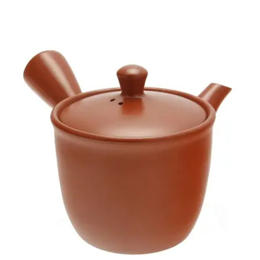Tabletop Miya Company Teapots - Ceramic | Teapot Kyu Tokoname Red Conical